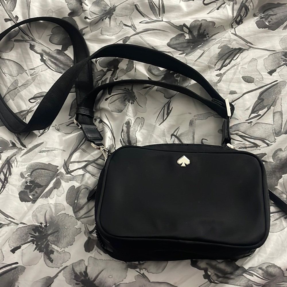 Black Kate Spade mini Camera bag
